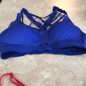 Light weight sport bra blueish purple